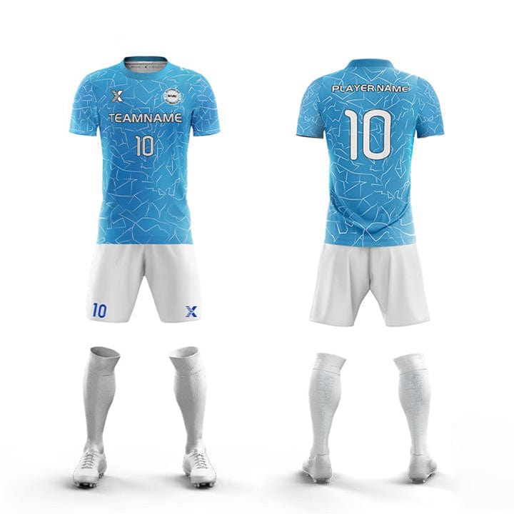XTeamwear Soccer Uniforms Screen Print - Custom Soccer Jerseys Kit Sublimated for Academy