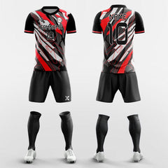 XTeamwear Soccer Uniforms Screen Print - Custom Soccer Jerseys Kit Sublimated for League