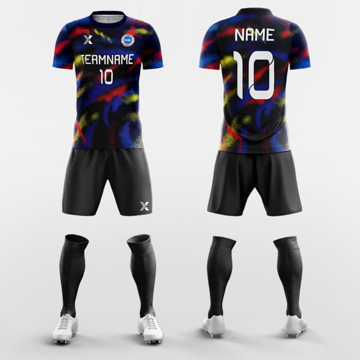 XTeamwear Soccer Uniforms Screen Print - Custom Soccer Jerseys Kit Sublimated for Youth