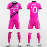 XTeamwear Soccer Uniforms Sound Wave - Custom Soccer Jerseys Kit Sublimated Design