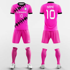 XTeamwear Soccer Uniforms Sound Wave - Custom Soccer Jerseys Kit Sublimated Design