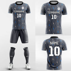 XTeamwear Soccer Uniforms Spiral - Custom Sublimation Short Sleeve Soccer Kits