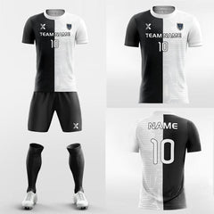XTeamwear Soccer Uniforms Split Fashion - Custom Soccer Jerseys Kit Sublimated for School