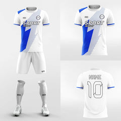 XTeamwear Soccer Uniforms The Flash - Custom Soccer Jerseys Kit Sublimated for Club FT260315S