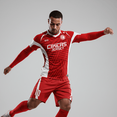 XTeamwear Soccer Uniforms Through the clouds - Custom Soccer Jerseys Kit Sublimated for Team - WS204GCCY3