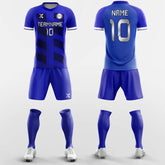 XTeamwear Soccer Uniforms Tranquil Purple-Custom Soccer Jerseys Kit Sublimated Design