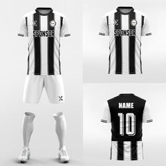 XTeamwear Soccer Uniforms Tuxedo - Custom Soccer Jerseys Kit Sublimated for Team