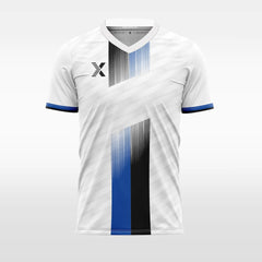 XTeamwear Soccer Uniforms Two-color centered vertical color - Custom Design Soccer Jersey for Men Sublimation