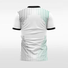 XTeamwear Soccer Uniforms Two-color vertical stripes - Custom Design Soccer Jersey for Men Sublimation