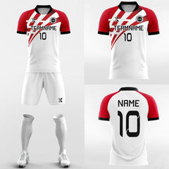 XTeamwear Soccer Uniforms Vintage - Custom Soccer Jerseys Kit Sublimated for School