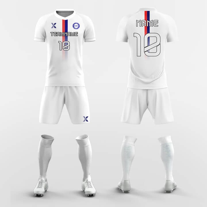 XTeamwear Soccer Uniforms Virtual Tie - Custom Soccer Jerseys Kit Sublimated for Academy