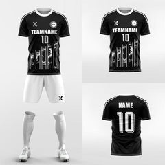 XTeamwear Soccer Uniforms Wave - Custom Soccer Jerseys Kit Sublimated Design
