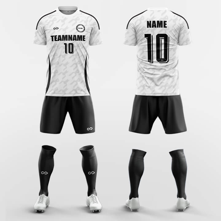 XTeamwear Soccer Uniforms White / S Air-Custom Soccer Jerseys Kit Sublimated Design