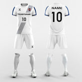 XTeamwear Soccer Uniforms White / S Ribbon - Custom Soccer Jerseys Kit Sublimated for Club