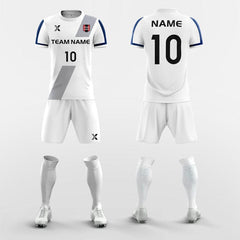 XTeamwear Soccer Uniforms White / S Ribbon - Custom Soccer Jerseys Kit Sublimated for Club
