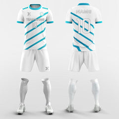 XTeamwear Soccer Uniforms White / S Vintage - Custom Soccer Jerseys Kit Sublimated for Men