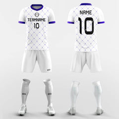 XTeamwear Soccer Uniforms White / S Web - Custom Soccer Jerseys Kit Sublimated for Team FT260326S