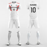 XTeamwear Soccer Uniforms White / S Wings - Custom Soccer Jerseys Kit Sublimated for Academy