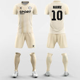 XTeamwear Soccer Uniforms Yellow Ribbon - Custom Soccer Jerseys Kit Sublimated Design