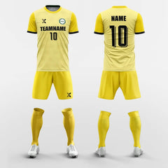 XTeamwear Soccer Uniforms Yellow / S Liqueur- Custom Soccer Jerseys Kit Sublimated
