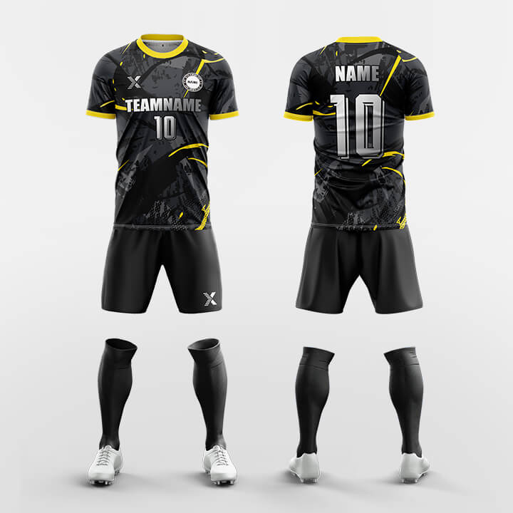 XTeamwear Soccer Uniforms Yellow / S Sword 2 - Custom Soccer Jerseys Kit Sublimated Design