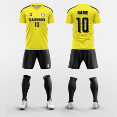 XTeamwear Soccer Uniforms Yellow / S Vacant-Custom Soccer Jerseys Kit Sublimated Design