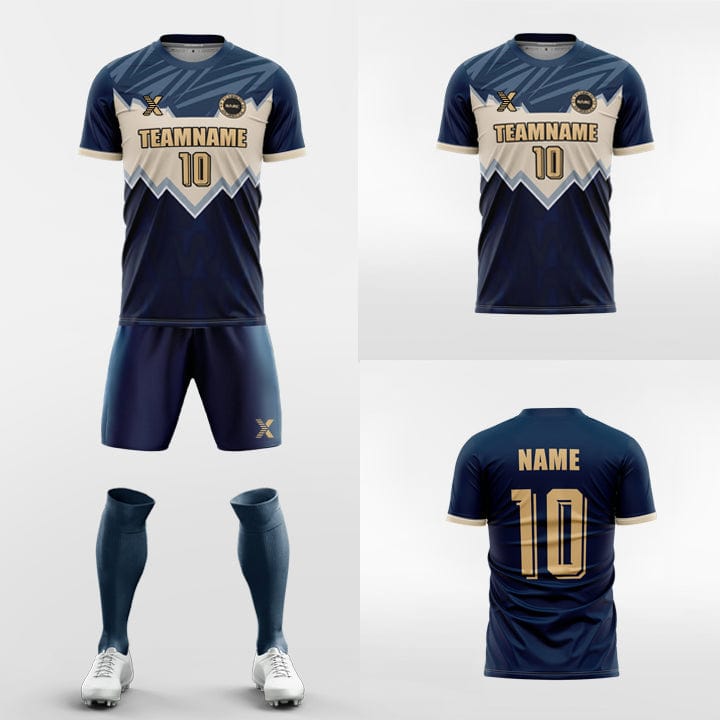 XTeamwear Soccer Uniforms Young - Custom Soccer Jerseys Kit Sublimated Design