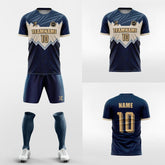 XTeamwear Soccer Uniforms Young - Custom Soccer Jerseys Kit Sublimated Design