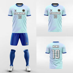 XTeamwear Soccer Uniforms Zest-Custom Soccer Jerseys Kit Sublimated Design