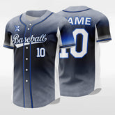 XTeamwear Steel City - Customized Men's Sublimated Button Down Baseball Jersey