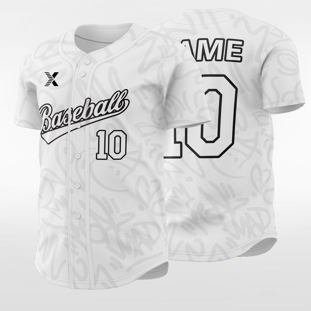 XTeamwear Supremacy - Customized Men's Sublimated Button Down Baseball Jersey