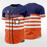 XTeamwear Tomorrow's Stars - Customized Men's Sublimated Button Down Baseball Jersey