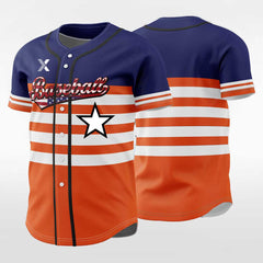 XTeamwear Tomorrow's Stars - Customized Men's Sublimated Button Down Baseball Jersey