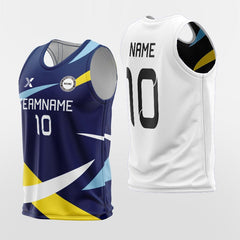 XTeamwear Training Bibs Blue and White / L Cool Graphic - Training Bibs Custom Blue/White Design Online