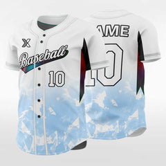 XTeamwear Tree Shadows - Customized Men's Sublimated Button Down Baseball Jersey