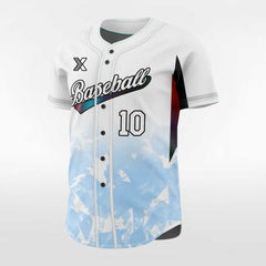 XTeamwear Tree Shadows - Customized Men's Sublimated Button Down Baseball Jersey