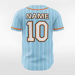 XTeamwear Truman Show - Customized Men's Sublimated Button Down Baseball Jersey