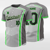 XTeamwear Ultra Modern - Customized Men's Sublimated Button Down Baseball Jersey