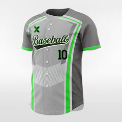 XTeamwear Ultra Modern - Customized Men's Sublimated Button Down Baseball Jersey
