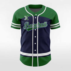 XTeamwear Varanid - Customized Men's Sublimated Button Down Baseball Jersey