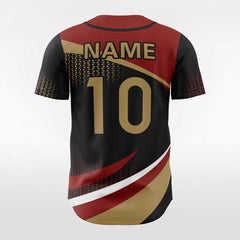 XTeamwear Victory Road - Customized Men's Sublimated Button Down Baseball Jersey