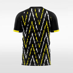 XTeamwear Wavy dashed line - Custom Design Soccer Jersey for Men Sublimation