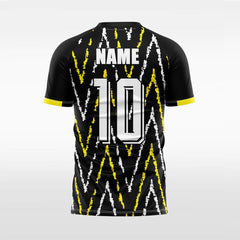 XTeamwear Wavy dashed line - Custom Design Soccer Jersey for Men Sublimation