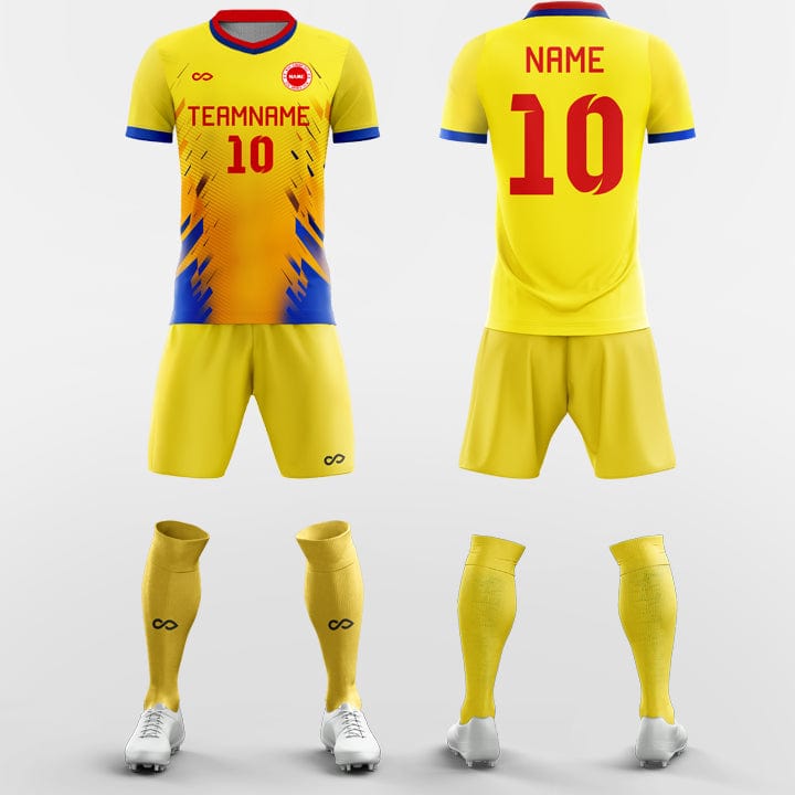Color Yellow Baseball Jerseys Custom Design-XTeamwear