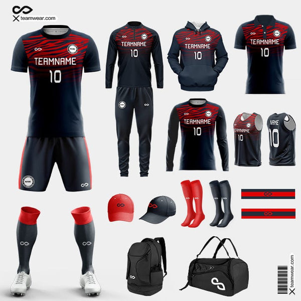 Womens Custom Fire Soccer Uniform Kit