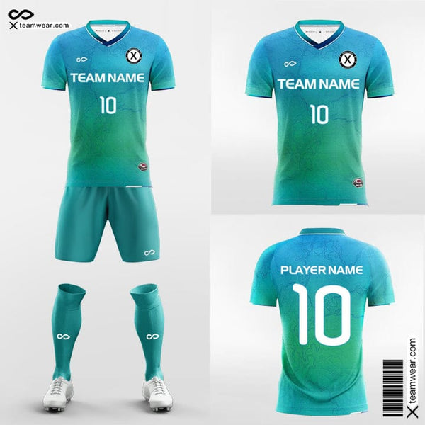 Custom Football Jerseys Jamaica Design for Team Wholesale-XTeamwear