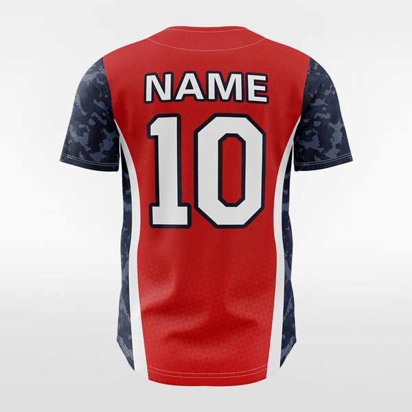 Winner-Customized Sublimated Button Down Baseball Jersey-XTeamwear