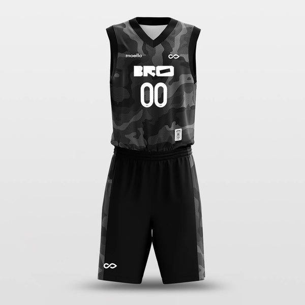 Source Black Basketball Outfit Wear Camouflage Basketball Jersey Tracksuit  Original Club Basketball Team Uniforms on m.