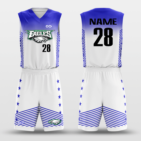 Classic 81 - Customized Reversible Sublimated Basketball Set-XTeamwear