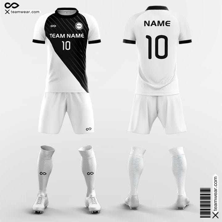 Black - Custom Soccer Jerseys Kit Sublimated for University